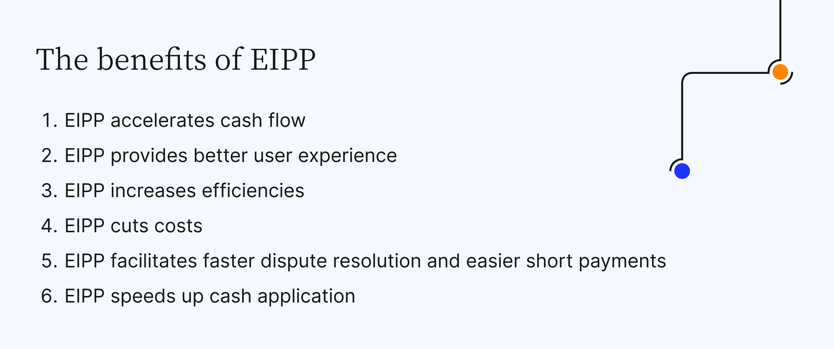 The benefits of EIPP